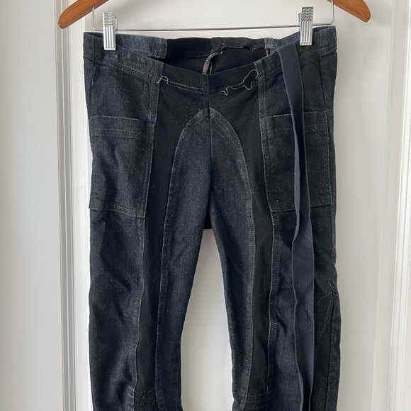 Rick Owens faded black skinny legging jeans size M. - Picture 4 of 5